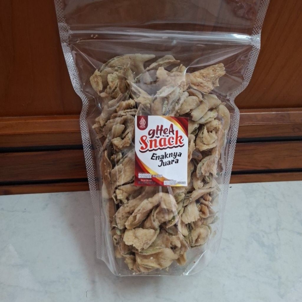keripik Lompong 200g, renyah kriuk dan lezat.