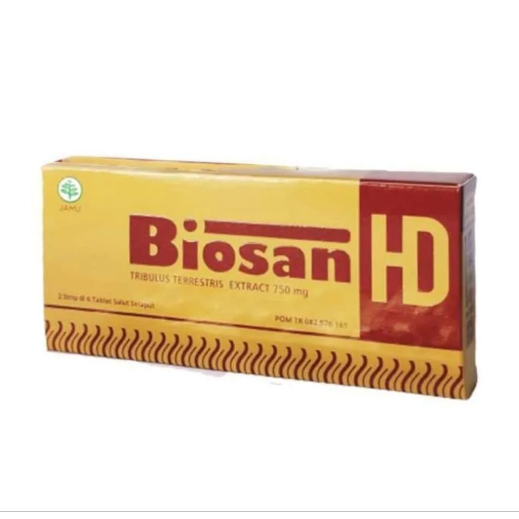 BIOSAN HD 750 MG BOX ISI 12 TABLET