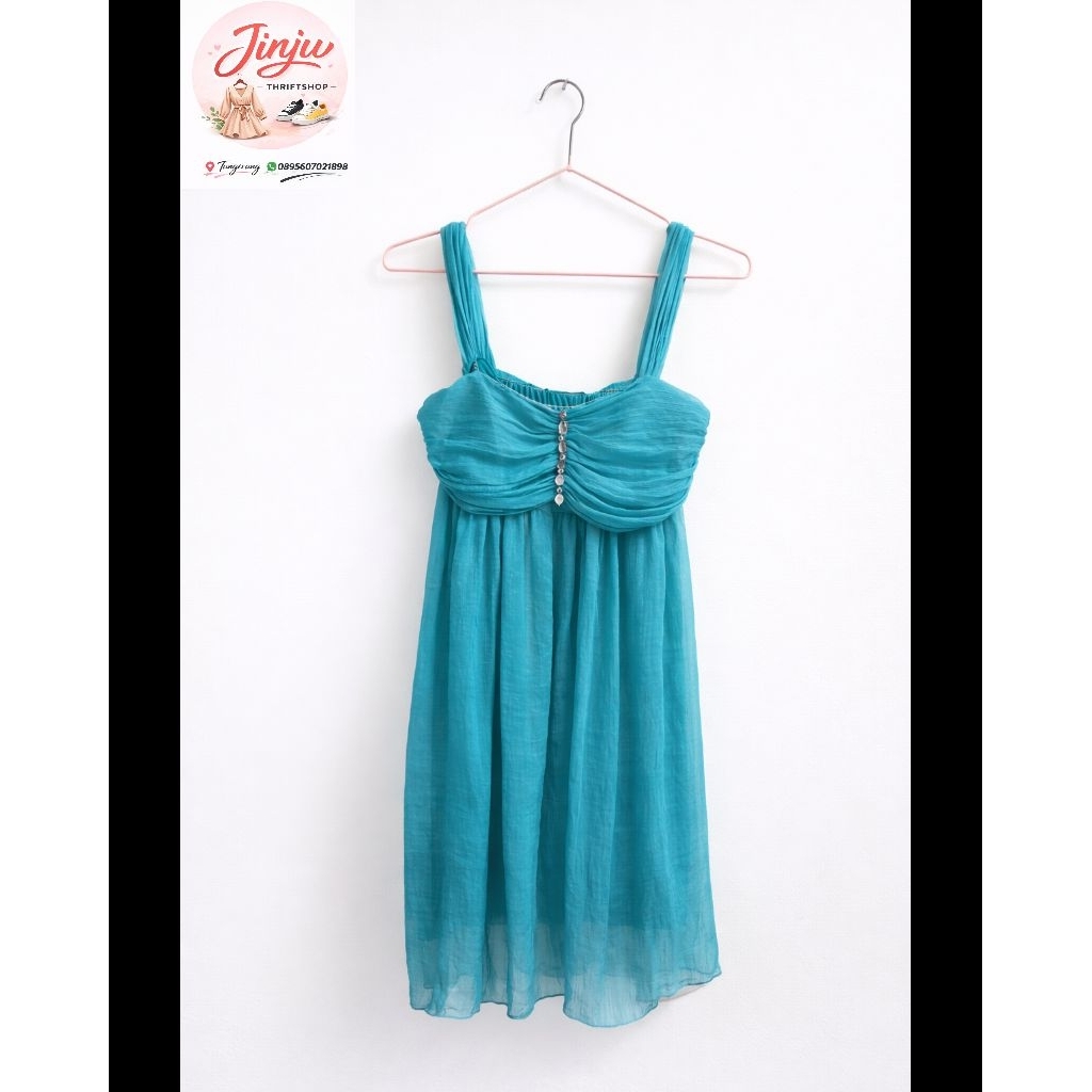 Dress Pesta / Party Biru