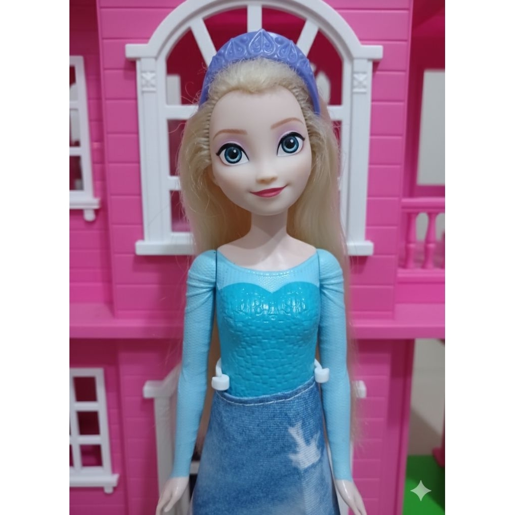 Preloved Barbie Hasbro Second Disney Princess Frozen Elsa Doll