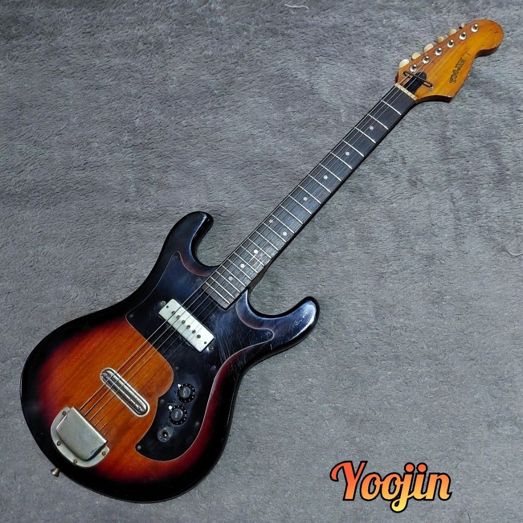 gitar langka gitar vintage yoojin model teisco mosrite