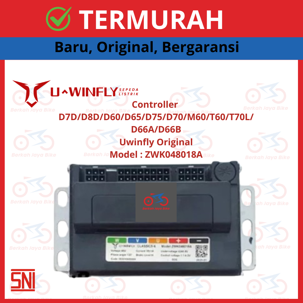 Controller / Kontroller  Sepeda Listrik Uwinfly D7D/D8D/D60/D65/D75/D70/M60/T60/T70L/D66A/D66B Origi
