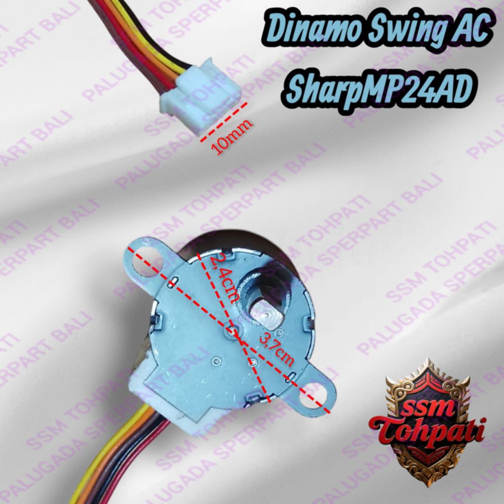 DINAMO MOTOR SWING AC SHARP | SWING AC SHARP