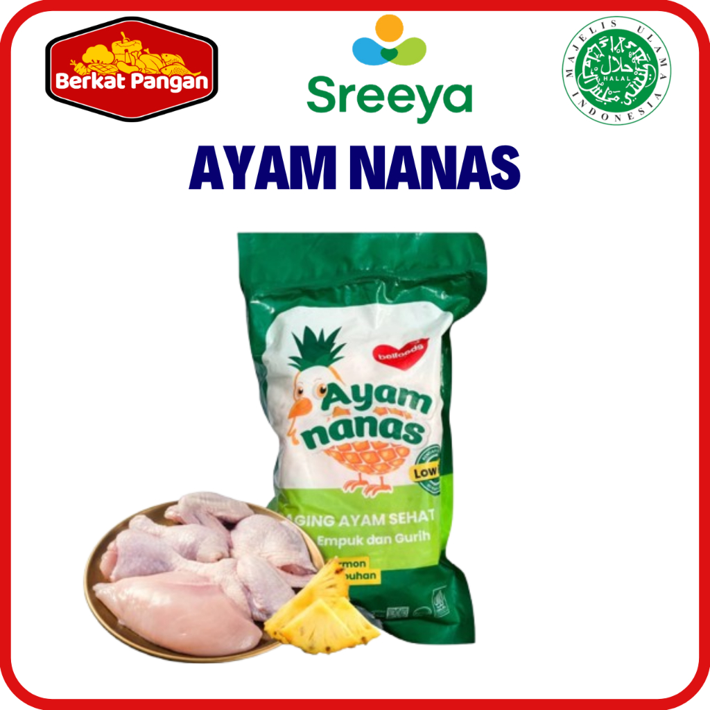 SREEYA Ayam Nanas Belfoods | Ayam Potong Sehat Rendah Lemak Halal
