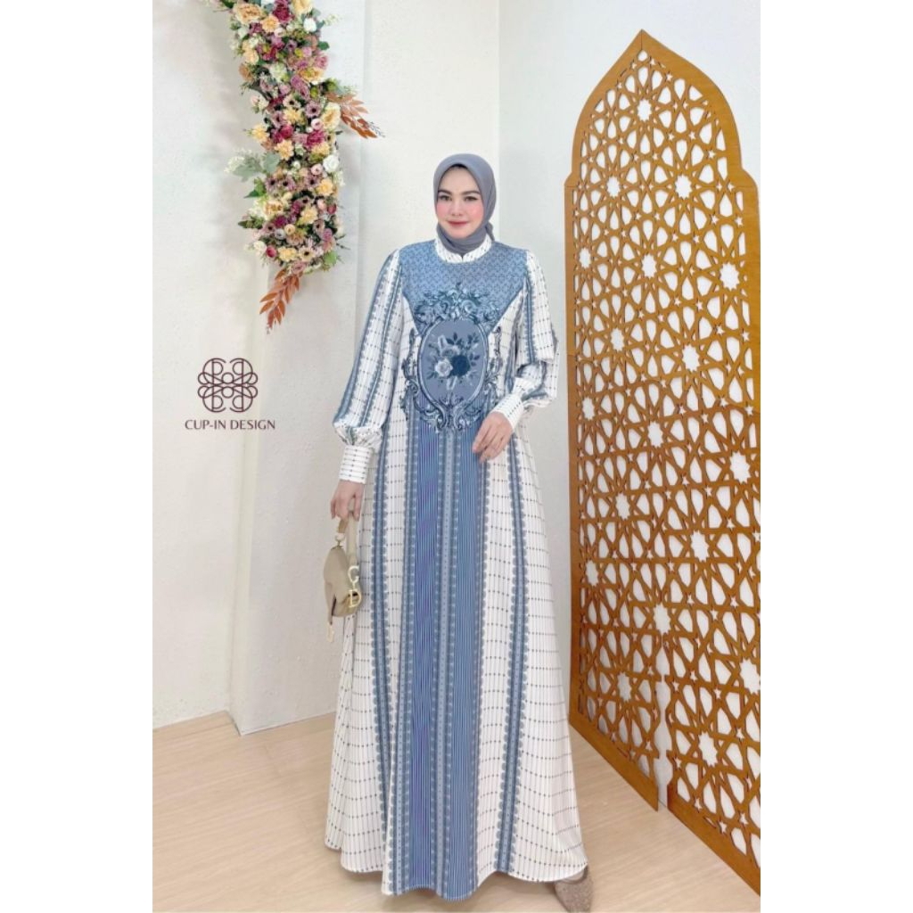 READY SIAP KIRIM TERLARIS BISA COD SE INDONESIA GAMIS CUP-IN DESIGN ORIGINAL 2025 TERBARU DRESS MEWA