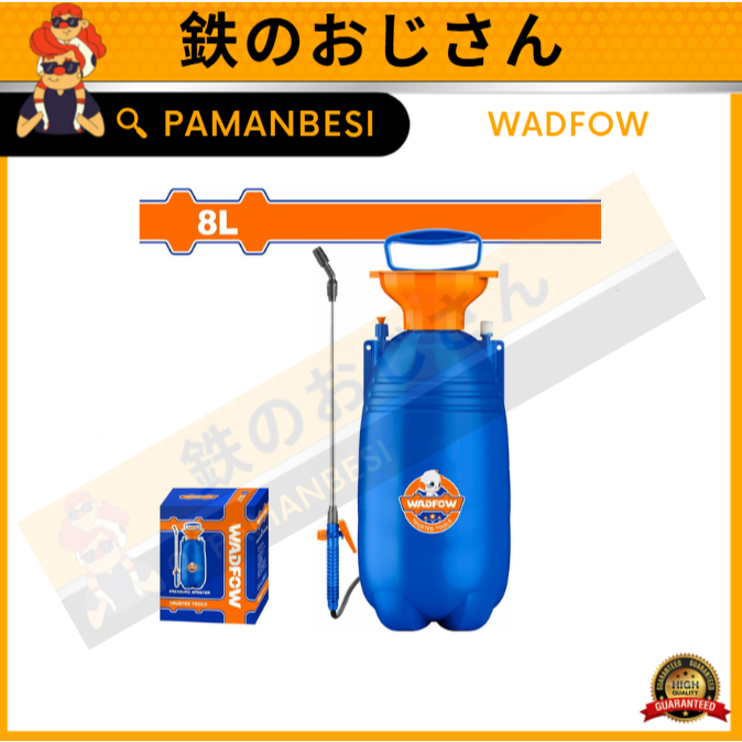 [WRS1580] WADFOW Sprayer Listrik 8 Liter Semprot Pertanian Ransel Alat Semprot Pertanian Tanaman Spr