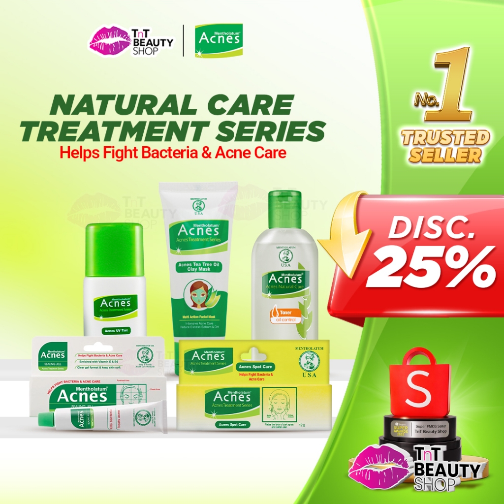 Acnes Natural Care Acne Treatment Series | Berjerawat | Tnt Beauty Shop