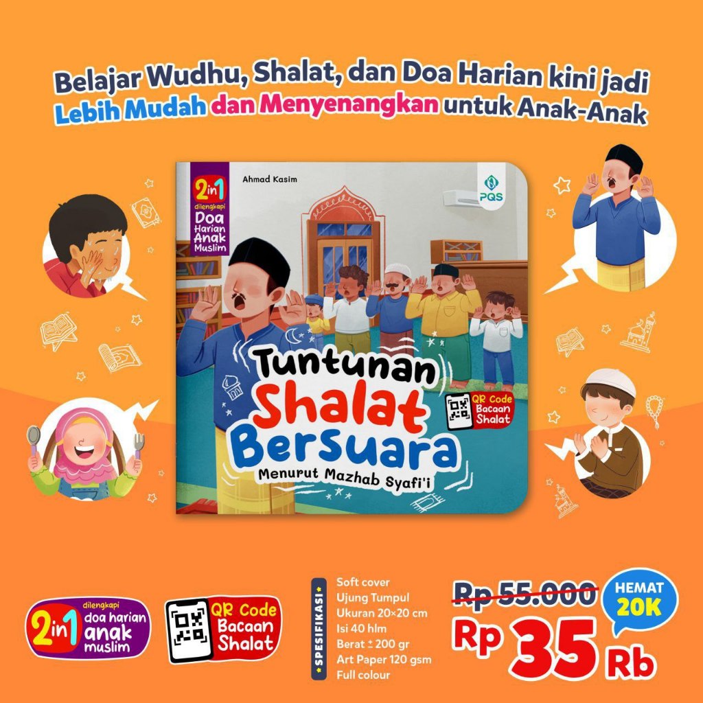 Tuntunan Sholat Bersuara - Buku Panduan Lengkap Belajar Sholat untuk Anak