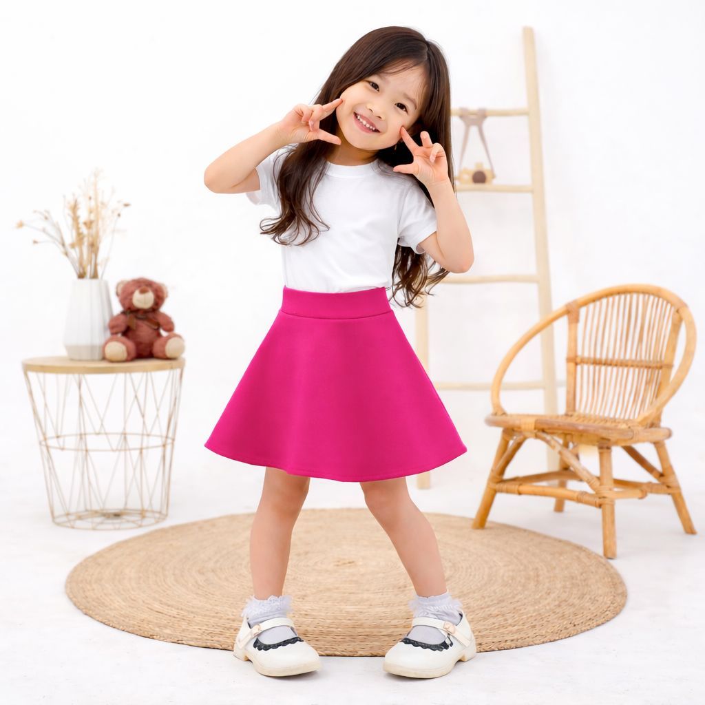 Rok pendek anak rok mini anak rok anak  murah rok pendek hitam anak rok payung anak rok hits terbaru