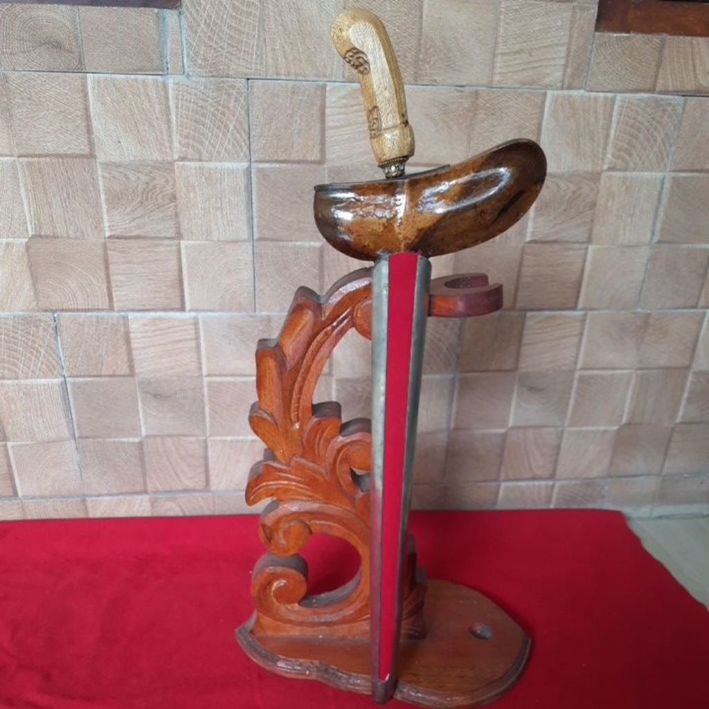 Keris Tilam Upih Sepuh Pamor Melati Tumpuk,Pedaringan Kebak,,Gonjo Wulung