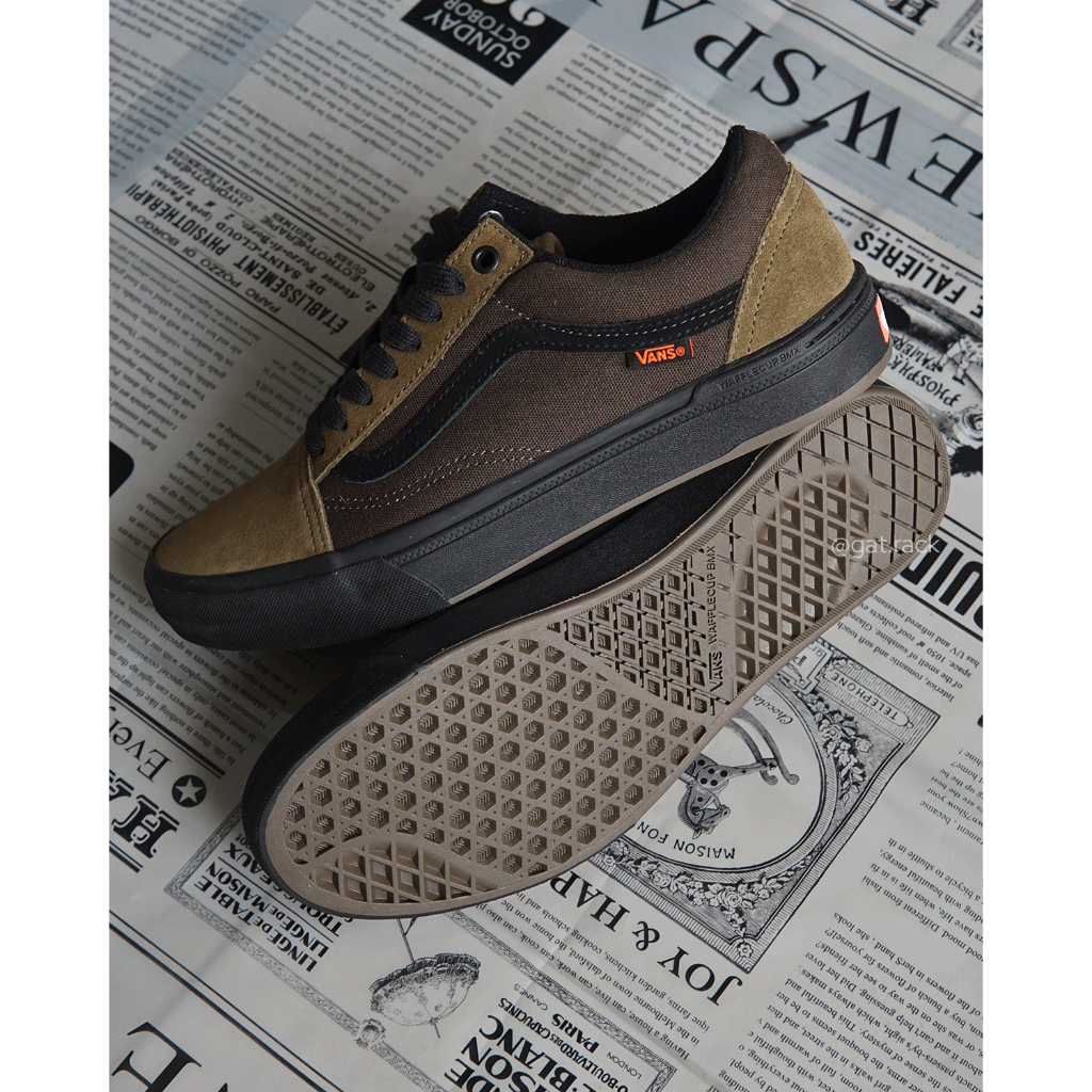 BNIB - VANS OLD SKOOL PRO BMX COAL BROWN Sepatu sepeda gowes NEW - BNIB / Brand New in Box 100% Orig