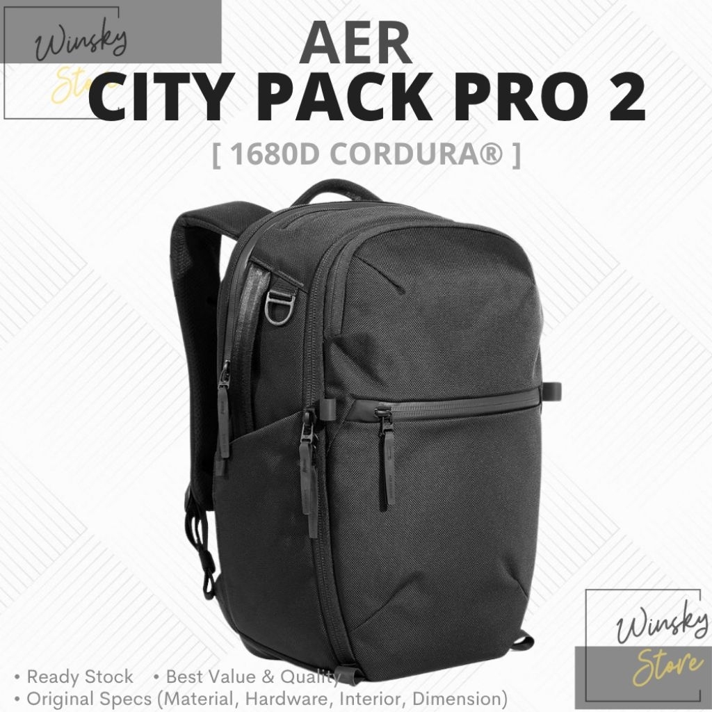 AER City Pack Pro 2 1680d Cordura - Backpack Bag / Tas EDC