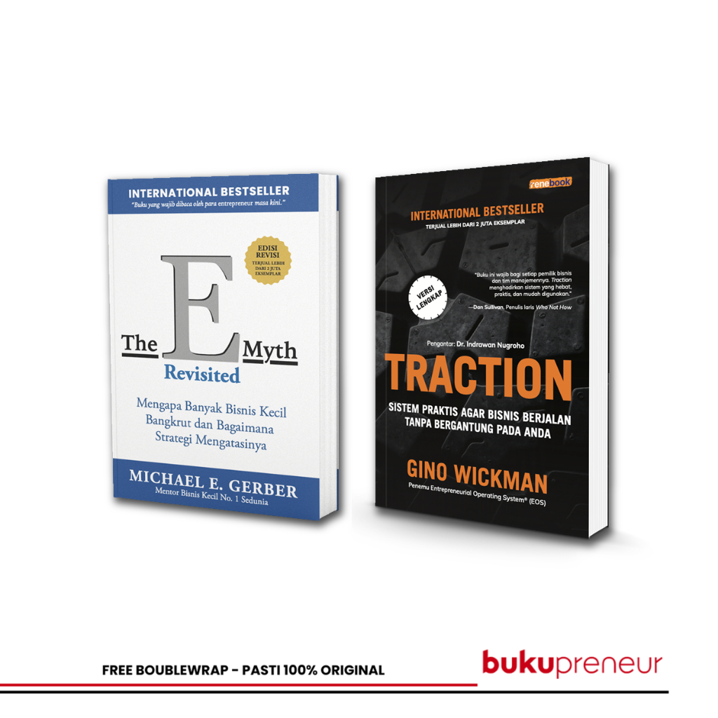 Paket Buku The E Myth Revisited + Traction