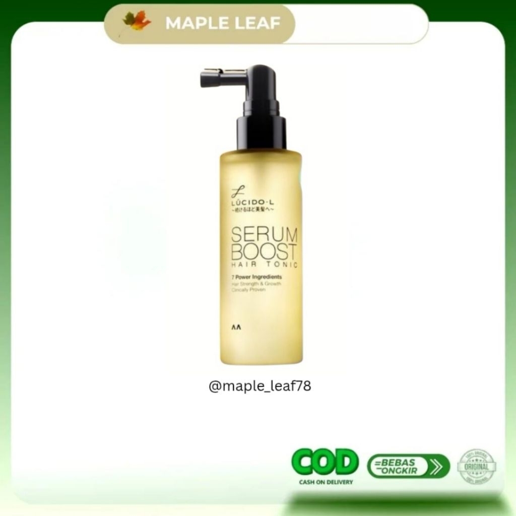 Lucido L  Serum Boost Hair Tonic 60ml