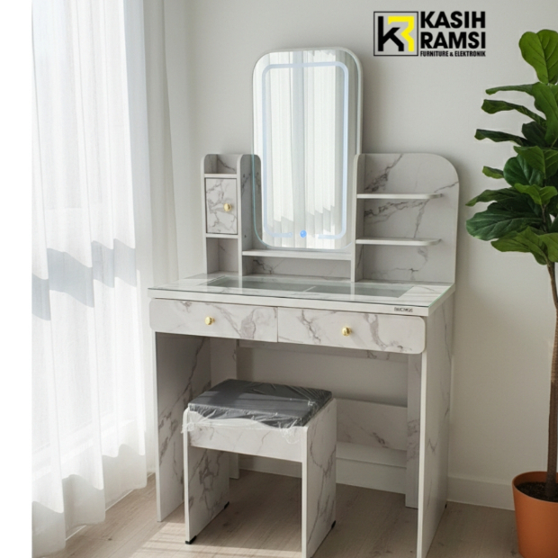 MEJA RIAS WAKANDA EDELWEIS LAMPU TOUCHSCREEN