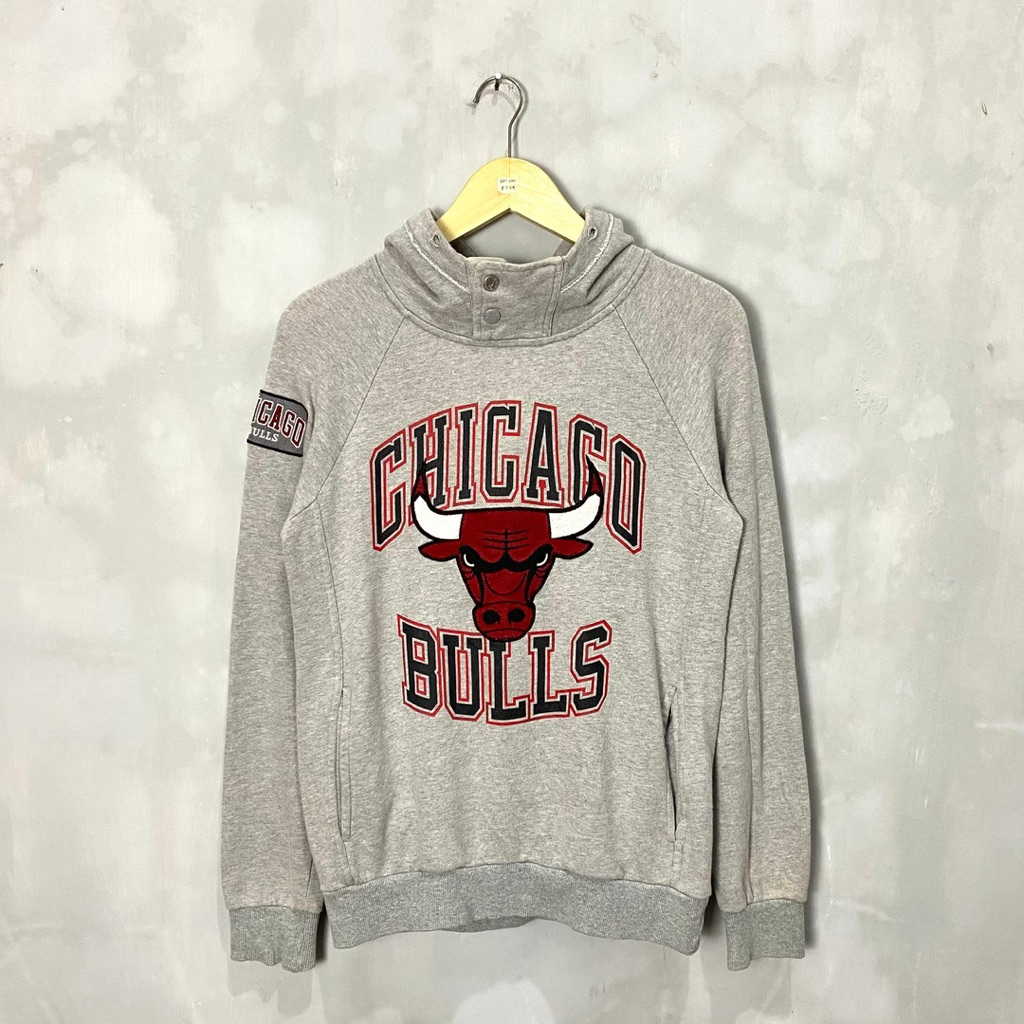 Hoodie Chicago Bulls Big logo TOWEL Grey