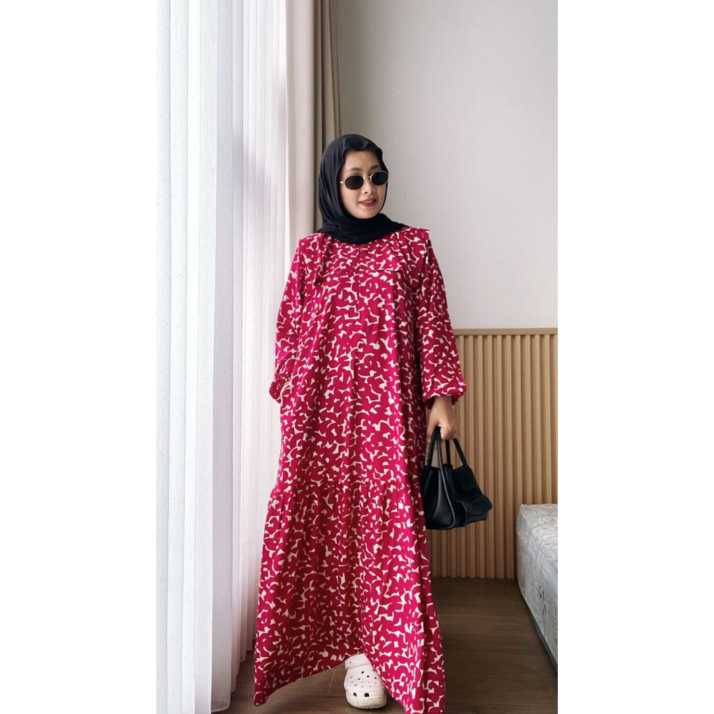 MAIZA DRESS / Dress Rayon / Home Dress - Ghayani