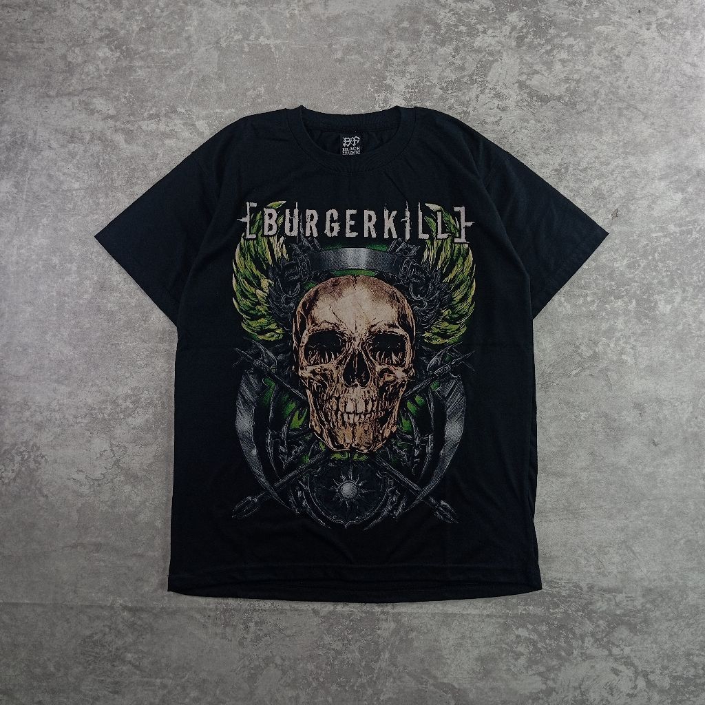 [PRELOVED] TSHIRT BURGERKILL | KAOS BAND BURGERKILL METAL (SECOND)