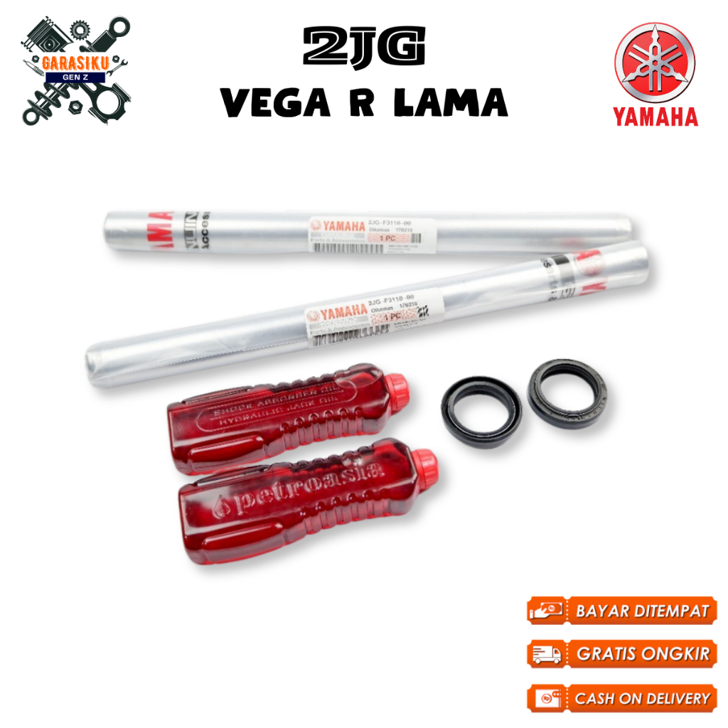 shock depan vega r lama - sok depan yamaha vega r lama  2JG-F3110-00 original