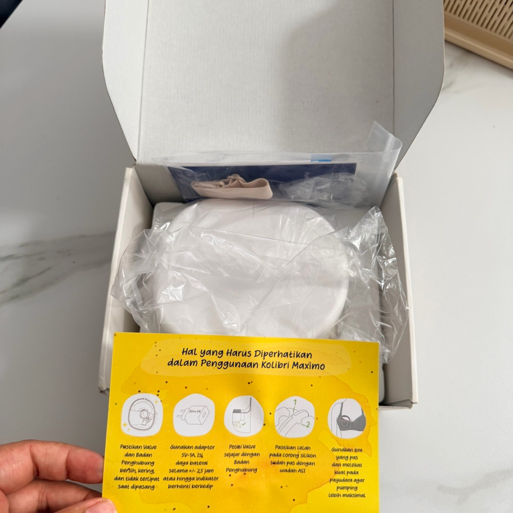 kolibri maximo gabag preloved pumping wireless