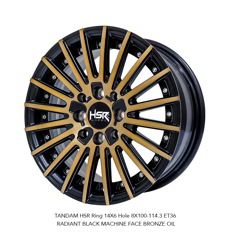 Paket velg plus ban Ring 14 untuk mobil brio agya avanza xenia dll