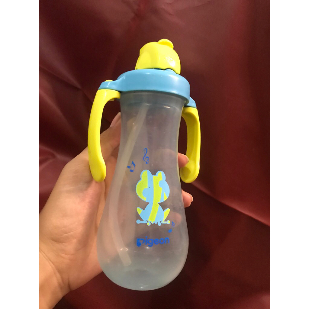 botol minum sedotan bayi anak pl pigeon