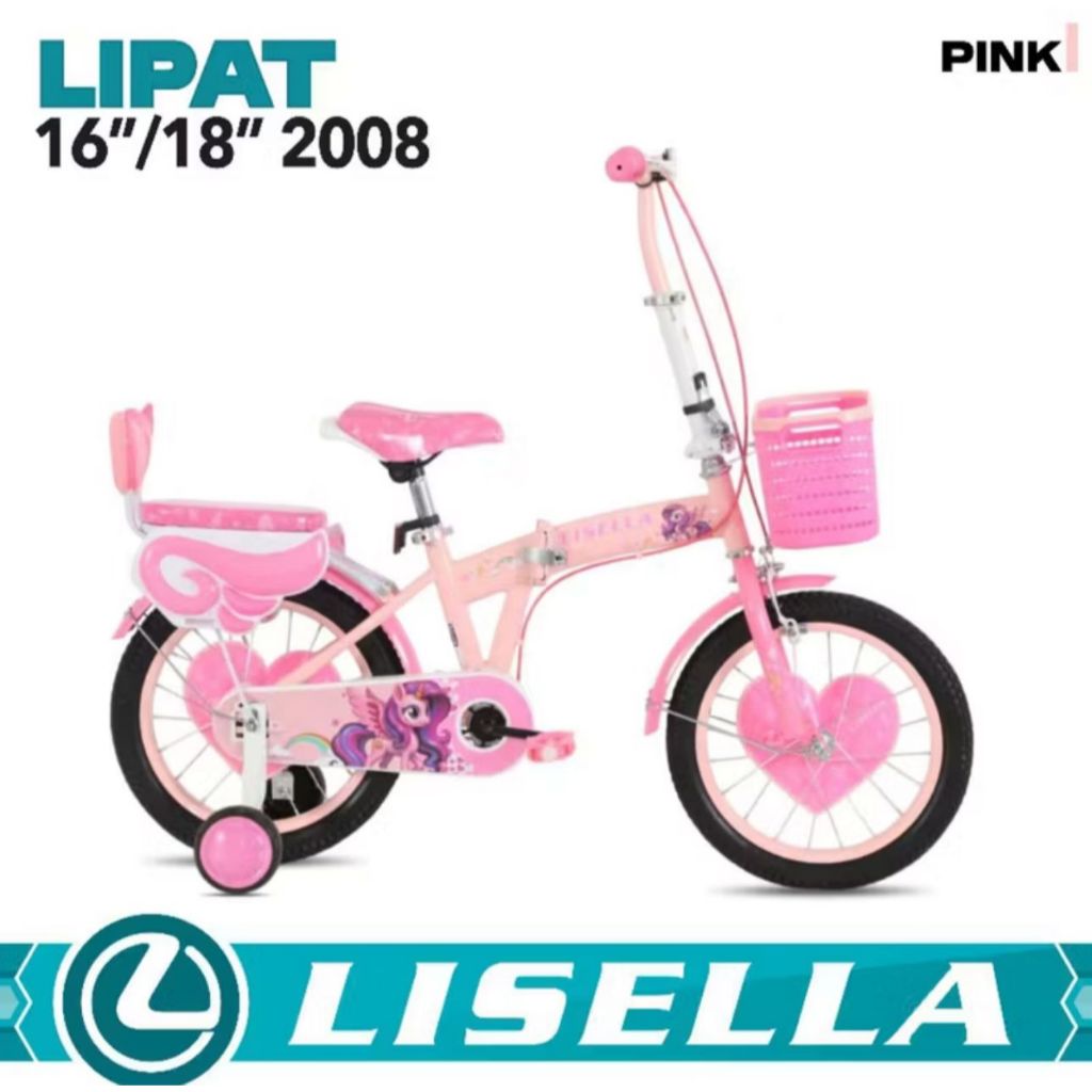Sepeda Lipat Anak 16 inch / 18 inch Lisella 2008