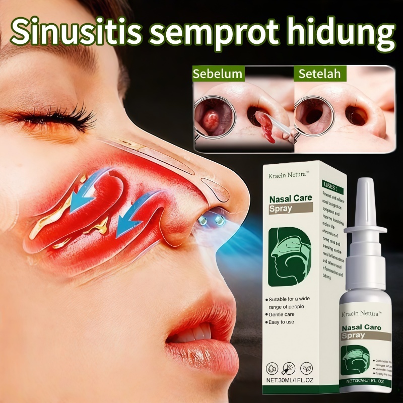 Nasal spray Sinusitis semprot hidung Nasal care spray Hidung tersumbat Nasal Spray Bayi Nasal Spray 