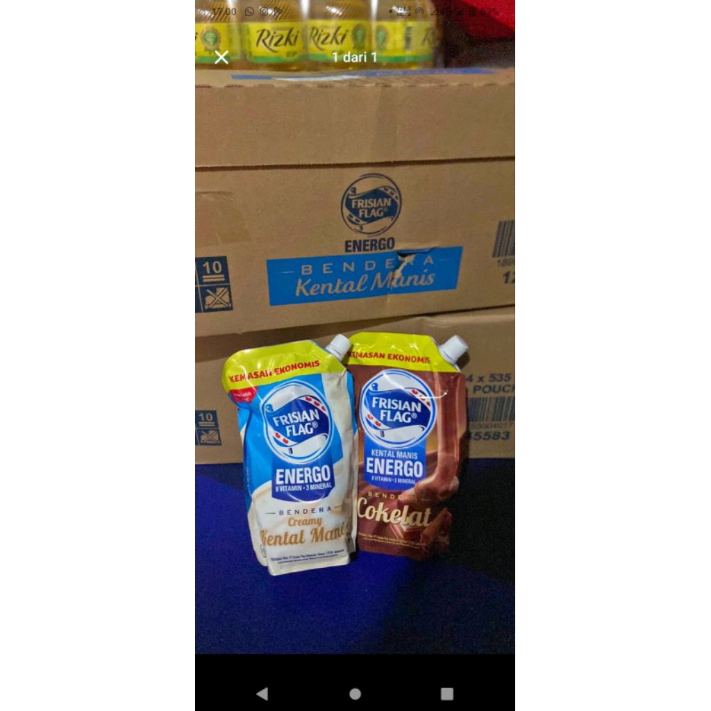 PROMO 1 KARTON SUSU KENTAL MANIS FRISIAN FLAG 535 24 PCS