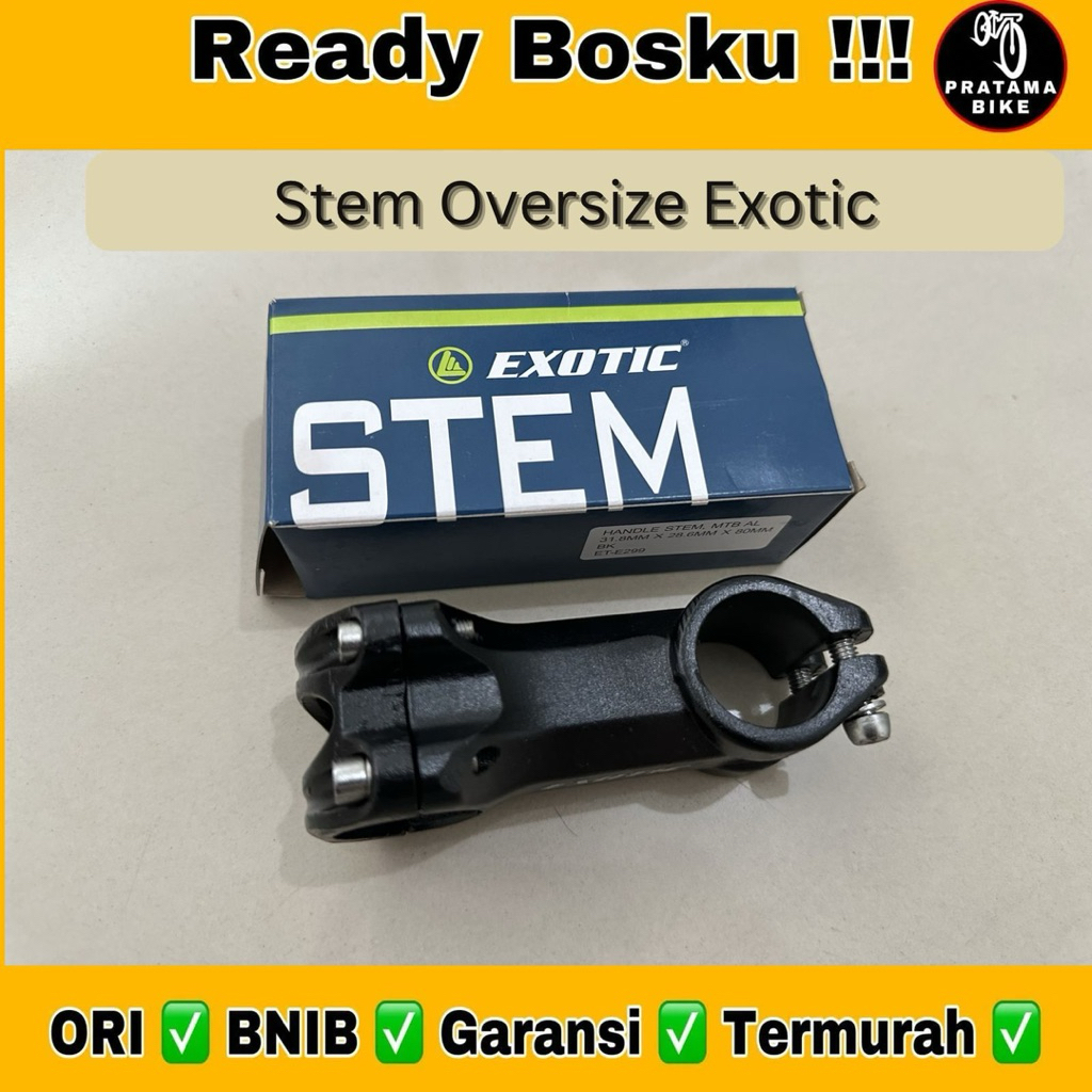 Steam Stem Sepeda Kepala Stang Setir Sepeda Mtb Federal 31,8Murah