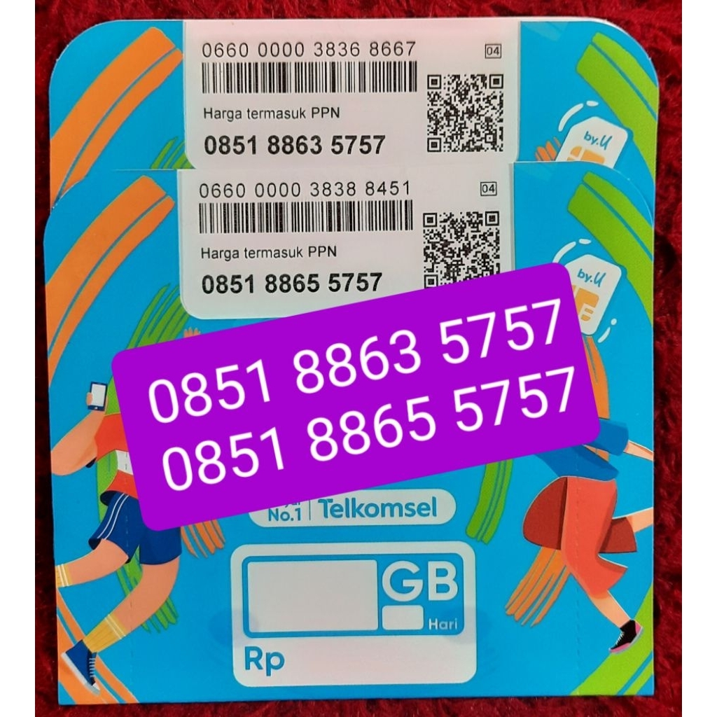 Nomer telkomsel byu cantik