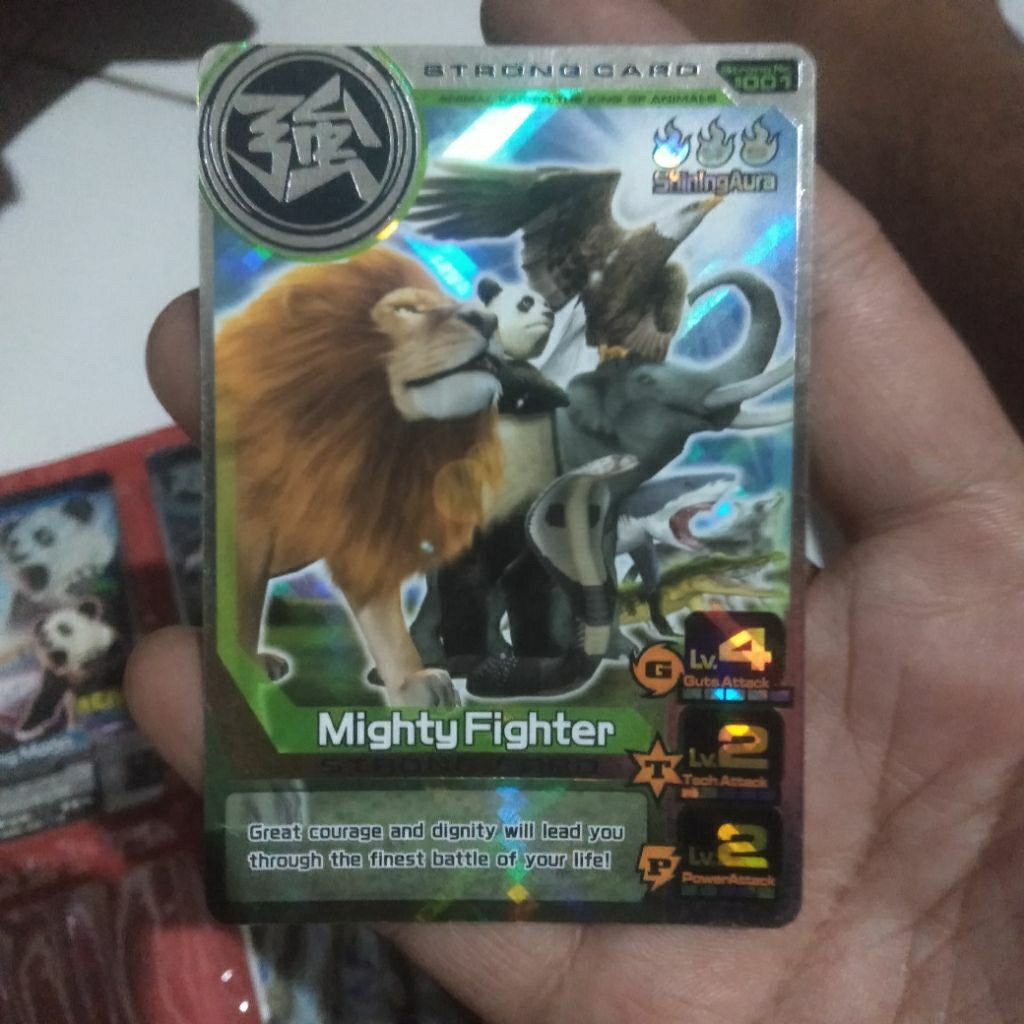 kartu animal kaiser silfer original mesin