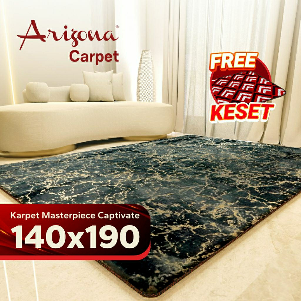 Karpet busa Malaysia Empuk, (140×190)
