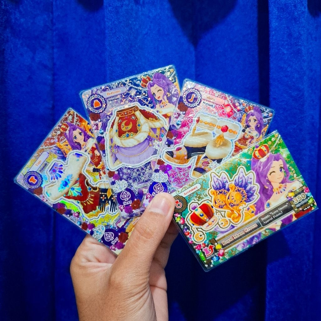 Kartu Aikatsu Premium Love Queen Royal Moon Fullset 100% Original Official Premium