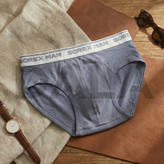 SOREX Celana Dalam Pria Brief M3907 Super Soft Random S M L XL 1 Pcs