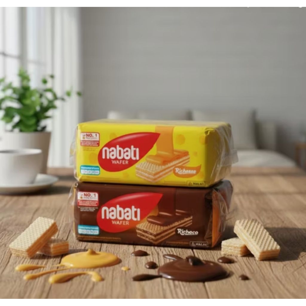 NABATI WAFER - RICHEESE & RICOCO | nabati 15 gram nabati 1000 an isi 10 pcs