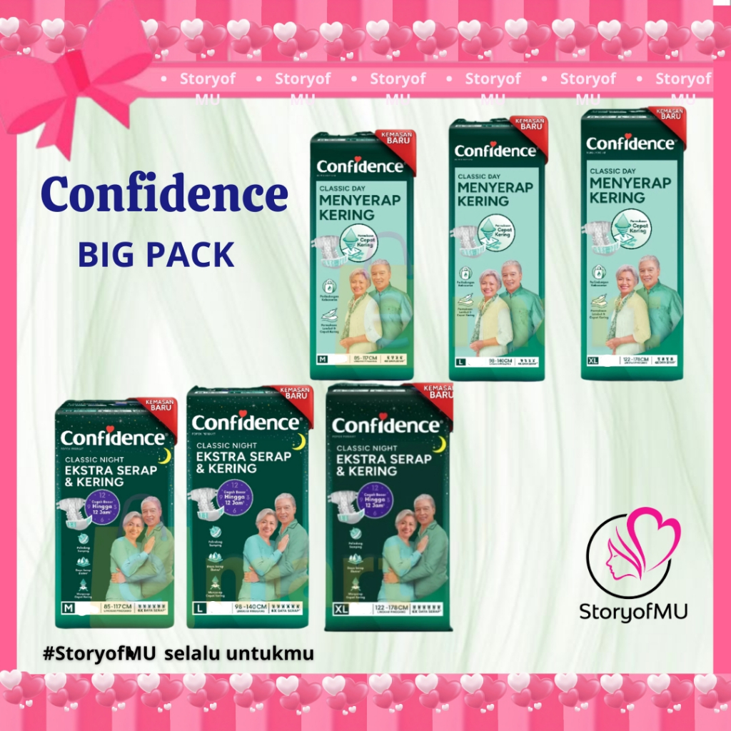 StoryofMU - CONFIDENCE Classic Big Pack Day & Night M,L,XL