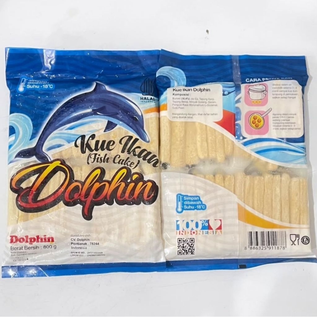 Dolphin Fish Cake/ Heikeng 800g