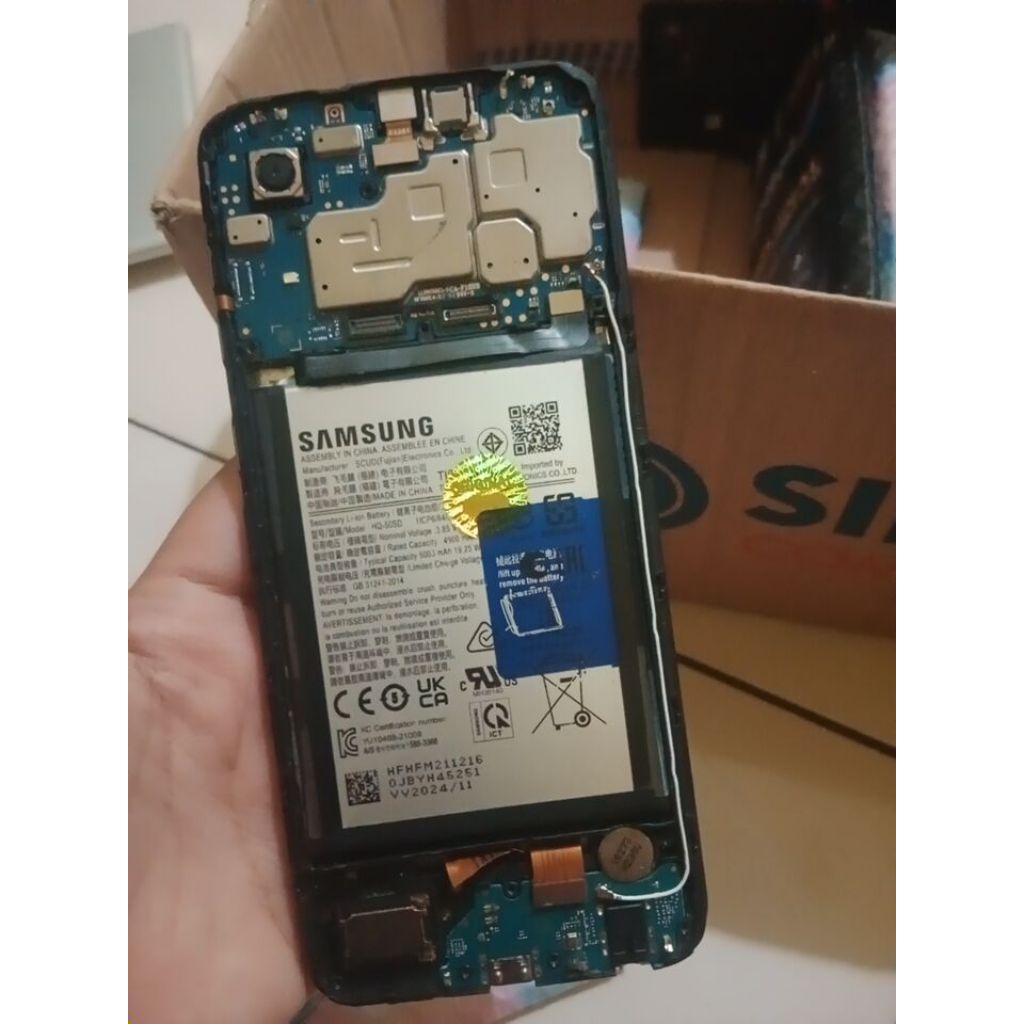 Mesin Samsung Galaxy A03 Core Normal
