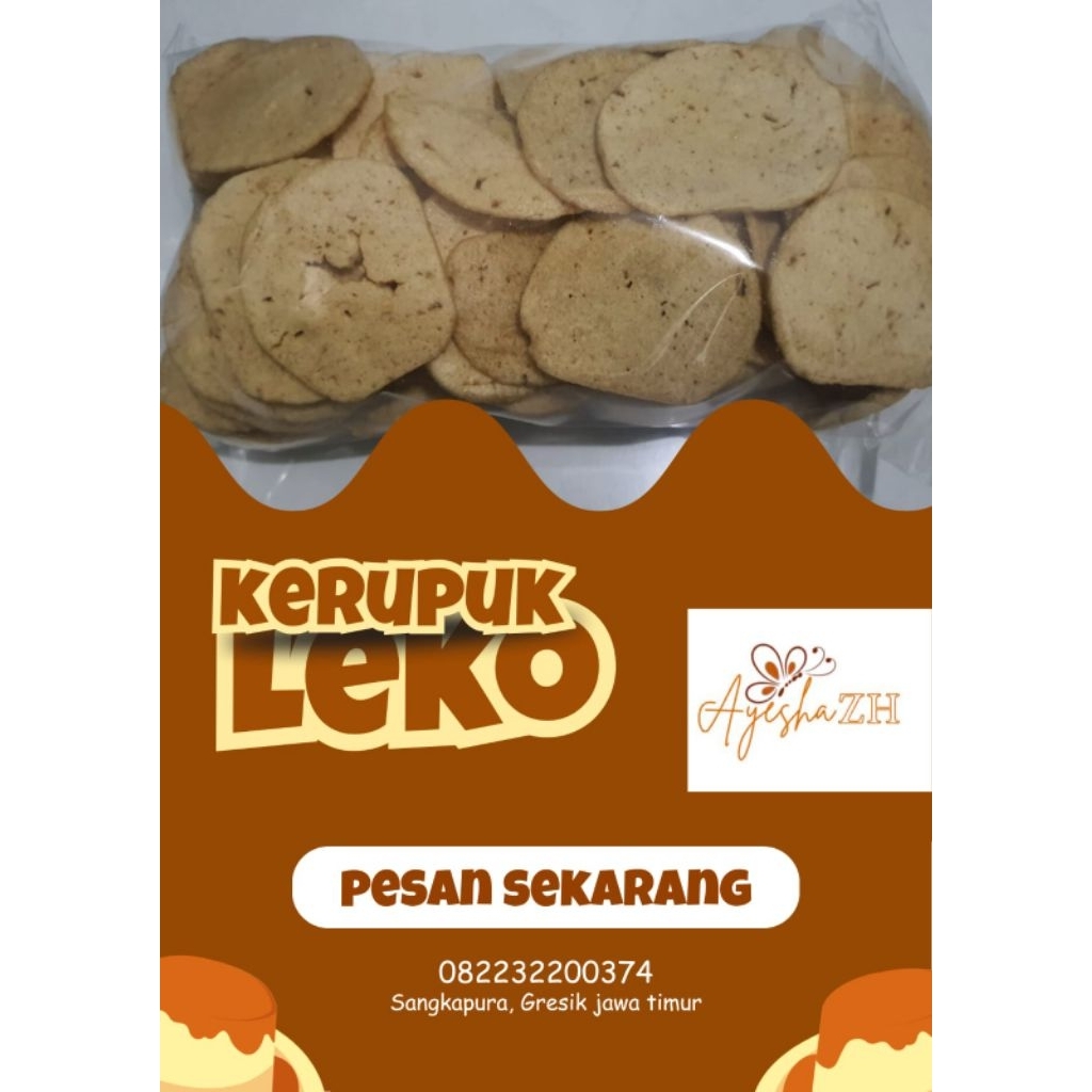 KERUPUK LEKO KHAS BAWEAN / KERUPUK LEKO IKAN TONGKOL