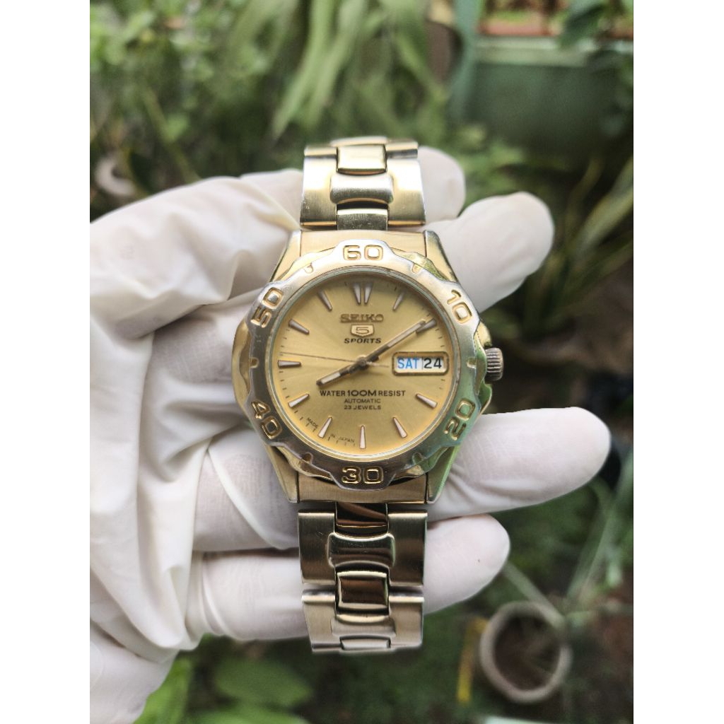 (Harga Net) Jam Tangan Seiko 5 Automatic 7S26-01V0 Original Mesin Normal Tinggal Pakai Casing Pakai 