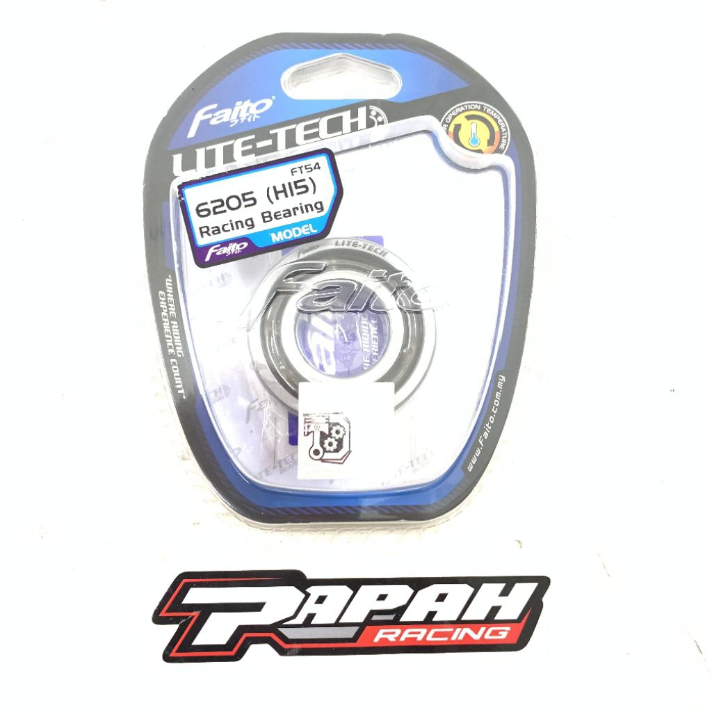 BEARING 6205 FAITO LITE TECH (H-15)