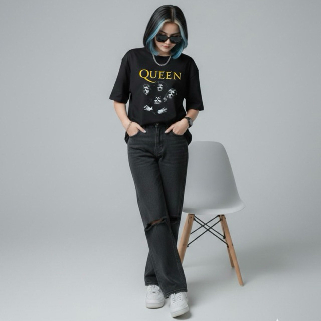 KAOS BAND QUEEN | BAJU MUSIK | TSHIRT BAND