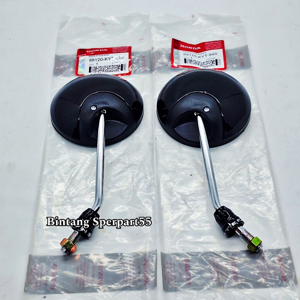 Spion Kanan Kiri Honda Scoopy Fi 2013-2015 Asli AHM Kode Part KYT
