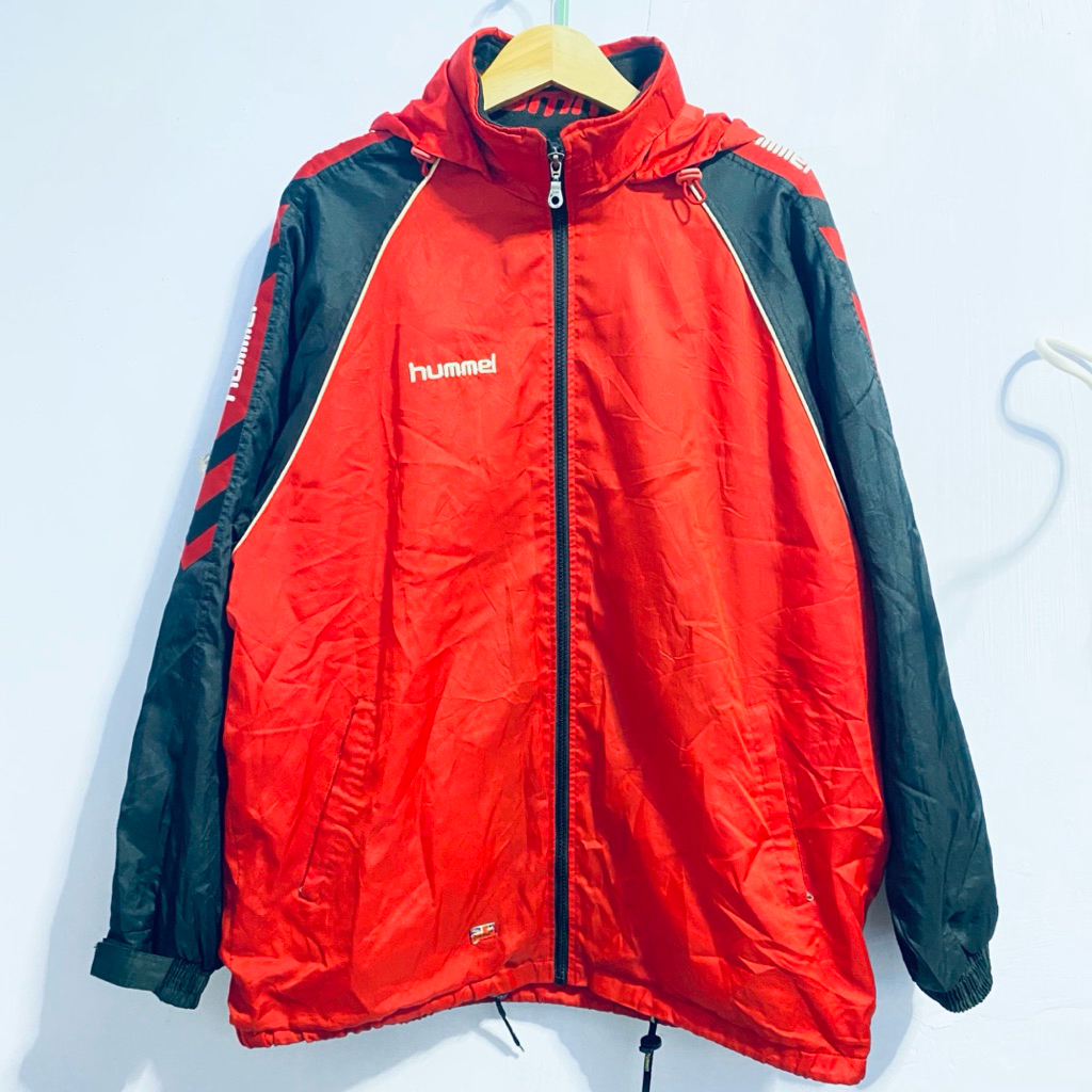 Jacket Hummel Outdoor Merah 2nd