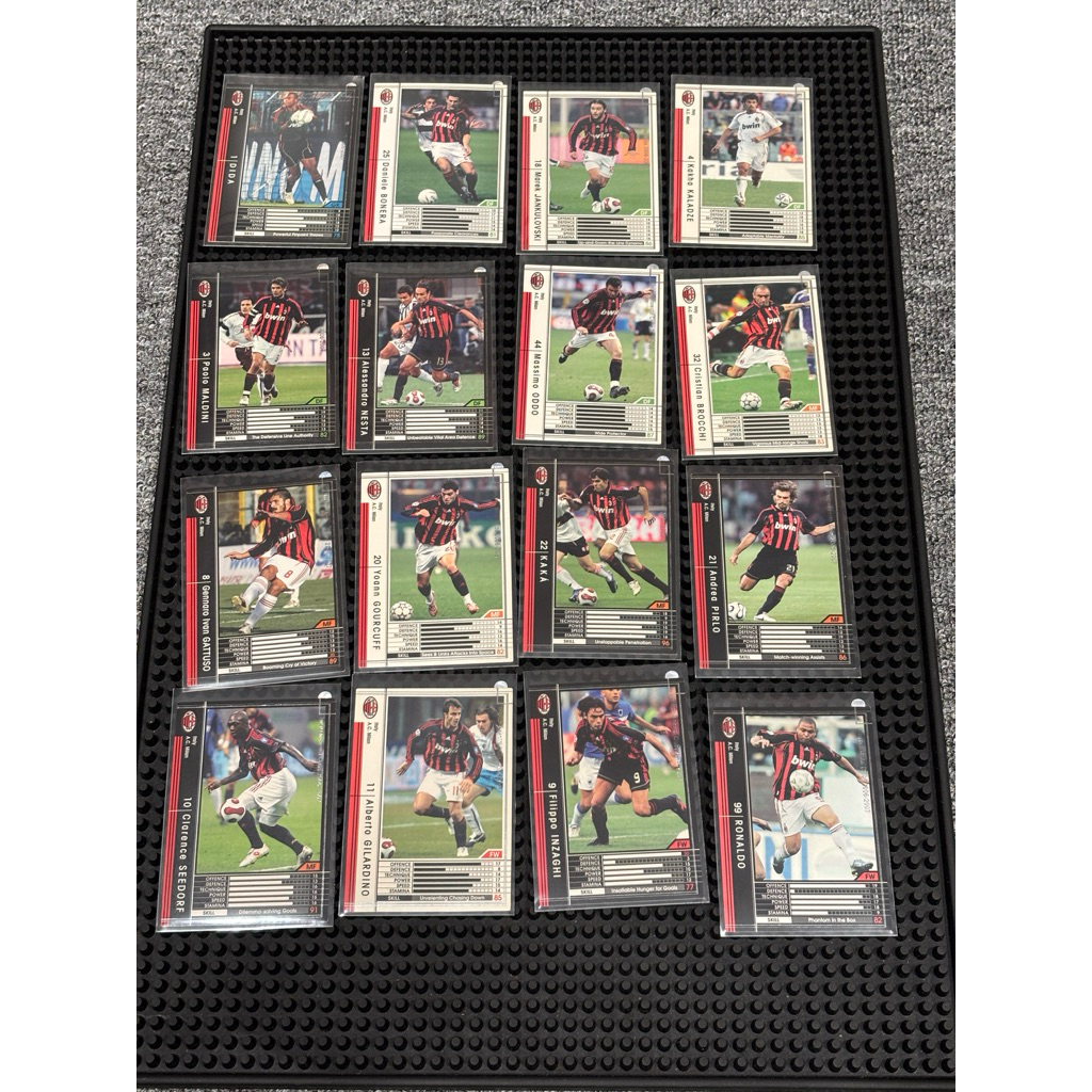 Kartu Panini WCCF AC Milan Complete Team 2006-2007