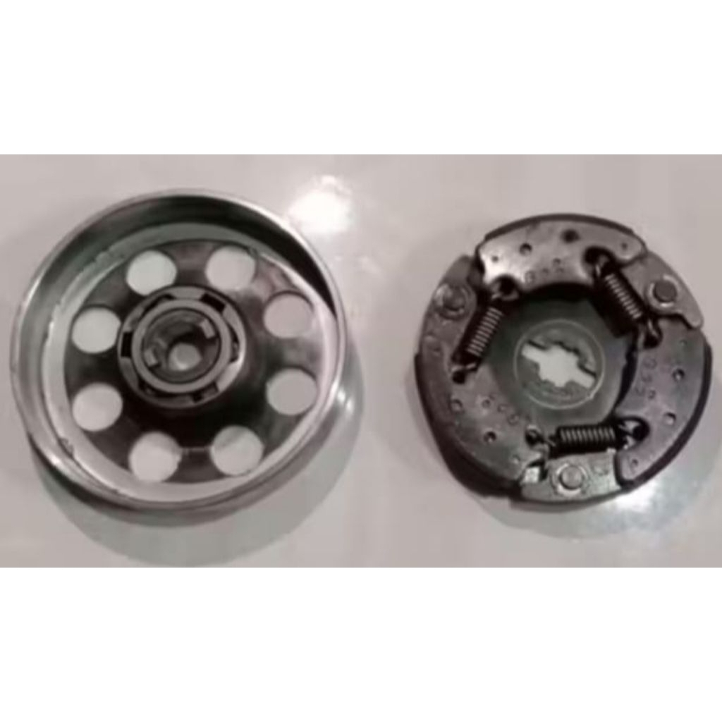 Ganda set kampas suzuki bravo Crystal tornado