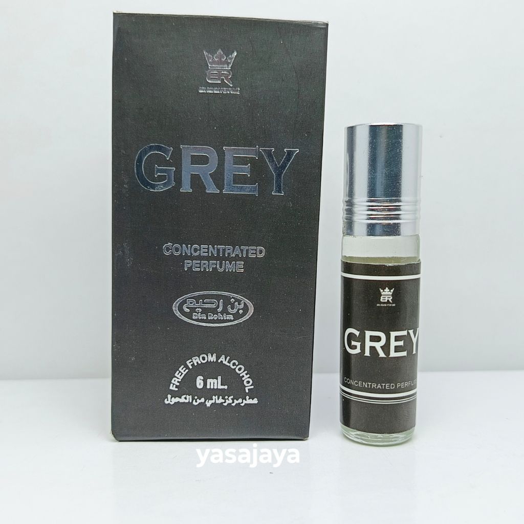 Parfum GREY 6ml Non alkohol Parfume Bin Rohim