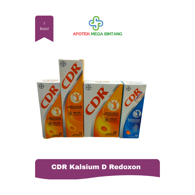 CDR Rasa Jeruk 10 ,15 ,20 (Twinpack) Tab, Fortos 10 Tab/ Rasa Fruit Punch 10 Tab/Vitamin C/Kalsium