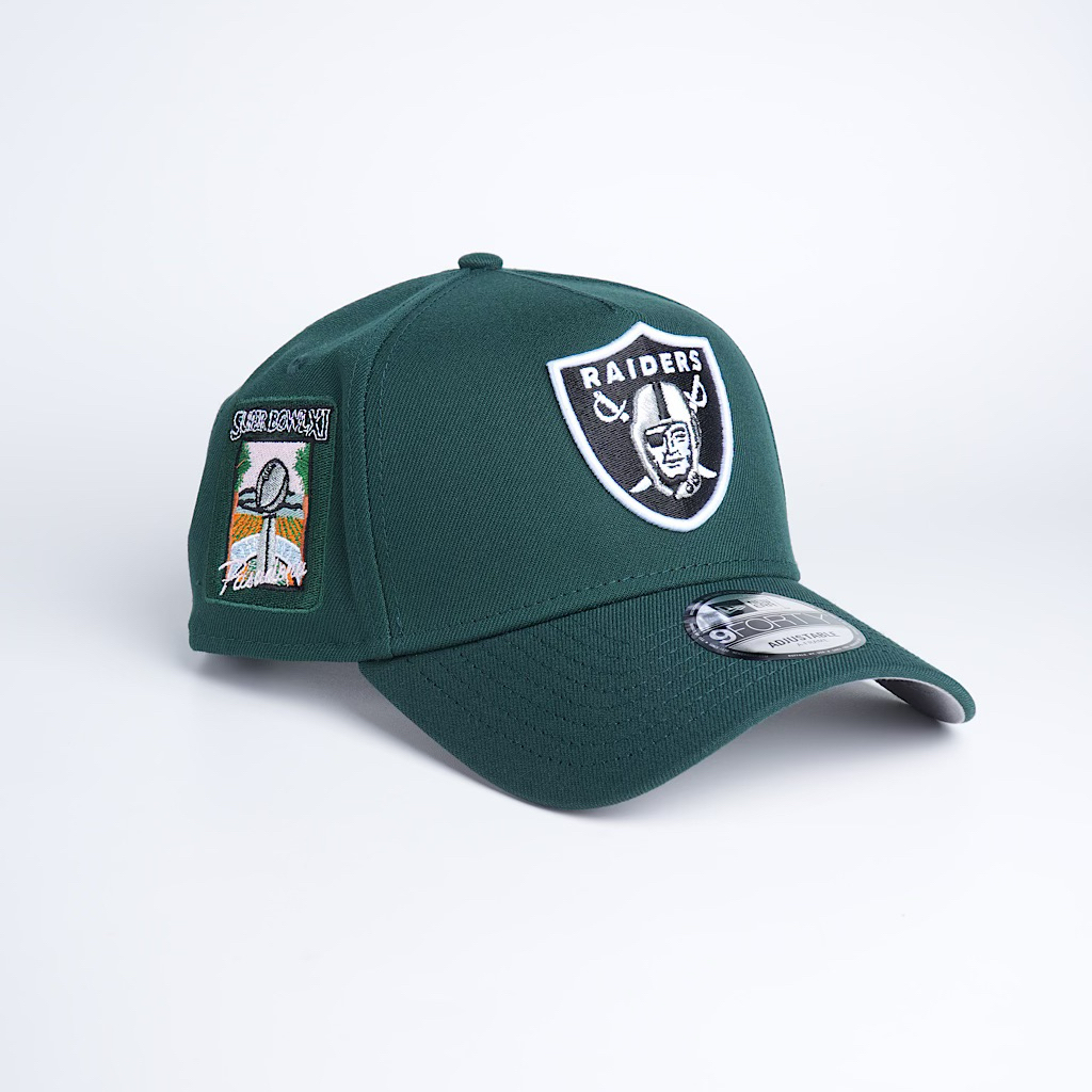 topi new era original las vegas raiders evergreen a-frame
